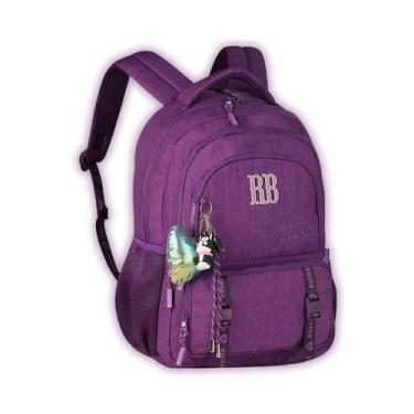 Imagem de Mochila Rebecca Bonbon Costas Juvenil Meninas Escolar Viagem, Lilás
