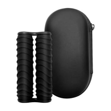 Imagem de simhoa Rolo de massagem para as mãos, brinquedo para massagem muscular dos tecidos mãos para mesa, Onda Negra