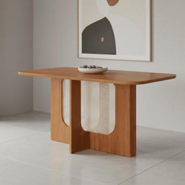 Imagem de Mesa para Sala de Jantar Louise 160cmsem Vidro - Cimol