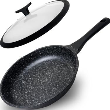 Imagem de FRIGIDEIRA ARISTUS LINEA LUXURY INDUCTION 24CM CERÂMICA ANTIADERENTE COMPATÍVEL COM INDUÇÃO E GÁS (All Black)