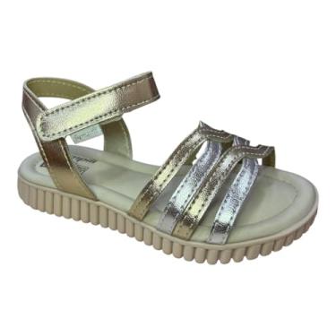 Imagem de Sandália Papete Infantil Pampili Candy Dourada (Dourada, BR, Criança de 4 a 8 anos, Numérico, P, 34)