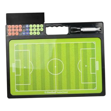 Imagem de Generic Prancheta para Treinamento de Futebol, Quadro Branco para Apagar a Seco, Quadro para Treinadores de Futebol Americano, para Exibir Técnicas e