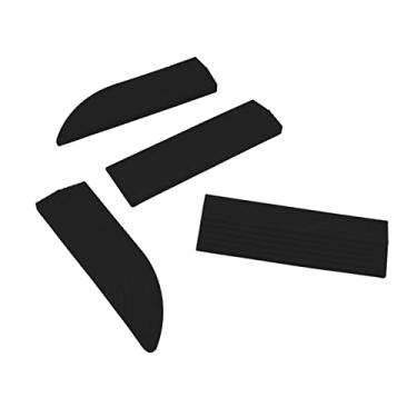 Imagem de ZAWELIYO Peitoril de Porta de Borracha Antiderrapante Universal para Limiares de Cadeira de Rodas, Peitoril de Porta de Durável e Resistente Ao Desgaste para Scooters Elétricos e Varredores (Preta)