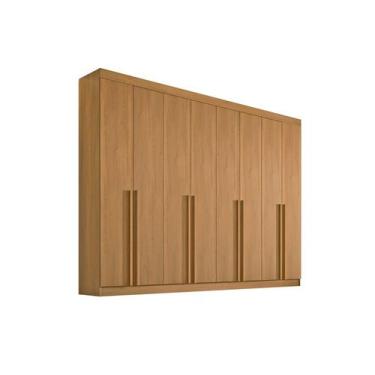 Imagem de Guarda Roupa Casal 8 Portas 8 Gavetas sem pés Daymont - D' Doro, Cinam