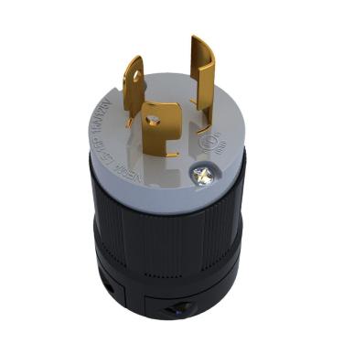Imagem de Plugue Nema L5-15P 15A 125V 2P+T
