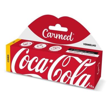 Imagem de Hidratante Labial Carmed Coca Cola Vermelho 10g