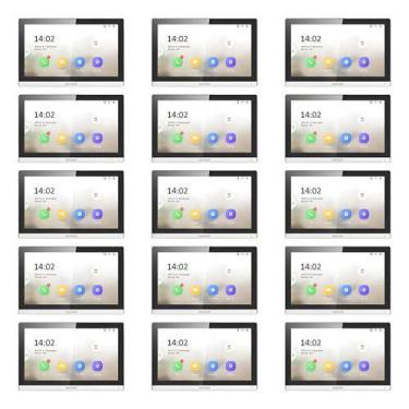 Imagem de 15x Tela Vídeo Porteiro Ip Hikvision Ds-kh6350wte1 Wifi Novo
