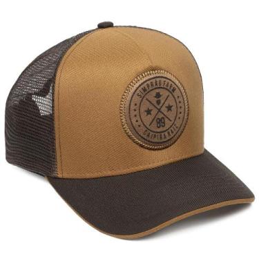 Imagem de Boné Masculino Caipira Raiz Trucker Aba Cura Telinha Snapback Country 