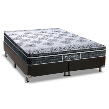 Imagem de Cama Box Queen: Colchão Molas Ensacadas Probel Masterpocket Prodormir Springs + Base Black(158X198)