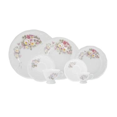Imagem de Jogo De Jantar 84 Peças Chá Café Eterna Porcelana Schmidt