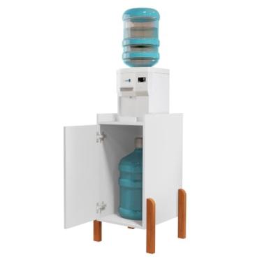 Imagem de Balcão Armario Suporte Bebedouro Filtro de Agua Cafeteira(Branco)