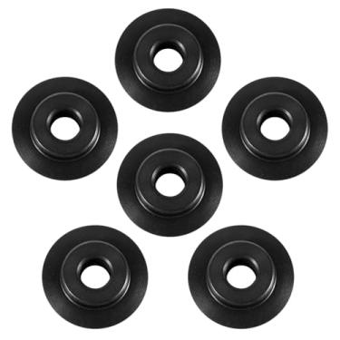 Imagem de 6 peças de roda de substituição para cortador de tubos, roda de cobre de substituição compatível com lâmina de cortador de tubo de aço 10 15 15-SI 20 para cortador de tubos 33165