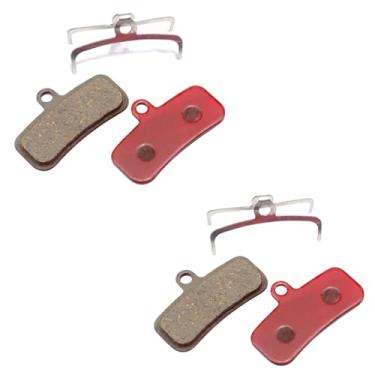 Imagem de 2 Pares de Pastilhas de Freio á Disco em Resina 4 Pistões Com Pinça - GTA
