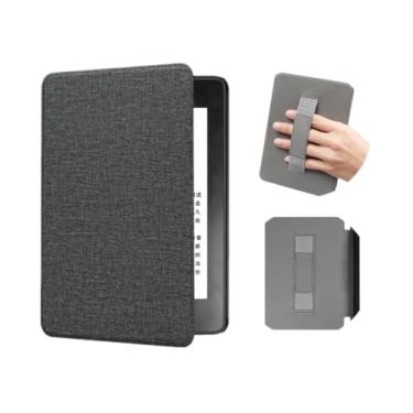 Imagem de Akacy Capa protetora de couro PU com alça para Kindle Paperwhite 6.0 polegadas 11ª geração lançada em 2022/2024 (Modelo: C2V2L3/RS23CV) com função hibernar/despertar automática (4)