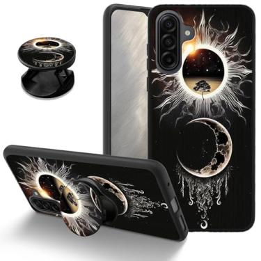 Imagem de AIRWEE Capa de TPU macia para Samsung Galaxy A36 5G, capa fina com suporte, proteção contra quedas, absorção de choque, carregamento sem fio, capa para celular compatível com Galaxy A36 5G de 6,7