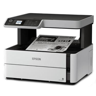 Imagem de Impressora Multifuncional Epson EcoTank Monocromatica Wi-Fi Bivolt M21