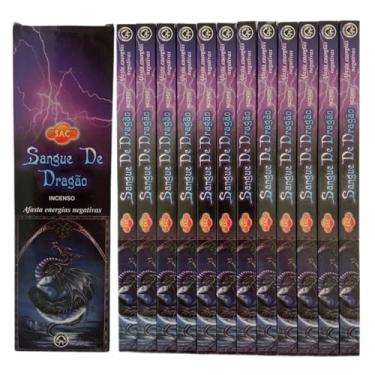 Imagem de Incenso Indiano Sac Sangue De Dragão - Purificação Espiritual 12 Caixas