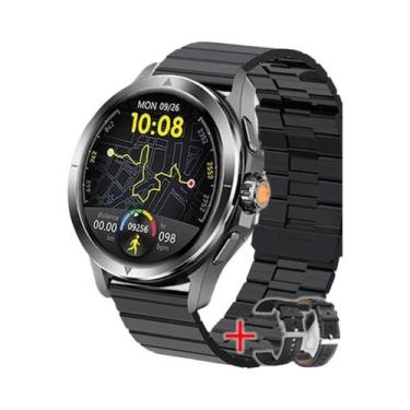 Imagem de Relógio Inteligente Masculino Ultra Sport HD AMOLED GPS IP68 À Prova D