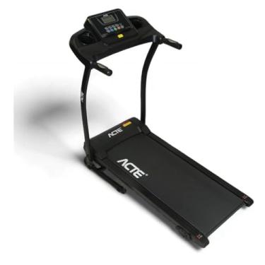 Imagem de Esteira Ergométrica Elétrica Residencial, 1.5hp, Velocidade 1-10 KPH, 12 Programas, Bivolt, Preta, Suporta até 110kg, 128x67x115cm