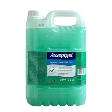 Imagem de Sabonete Líquido Antisseptico Asseptgel Erva Doce 5 Litros