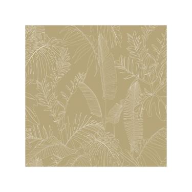 Imagem de Papel de Parede Icon Folhagem Bege A69302