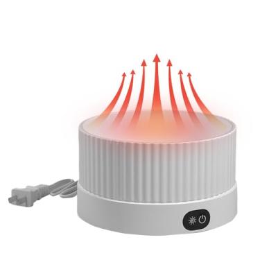 Imagem de Bebedouro Aquecido Para Gatos,Tigela de Água Aquecida Para Pets Com 3 Níveis - Prato Térmico Para Cães Beberem | Uso em Casa Apartamento Viagem Fazenda Inverno Interior