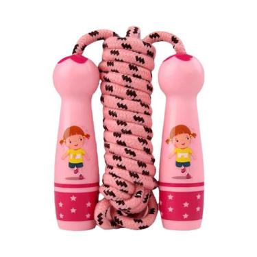 Imagem de Corda De Pular Ajustável Para Crianças, Corda De Algodão Resistente Ao