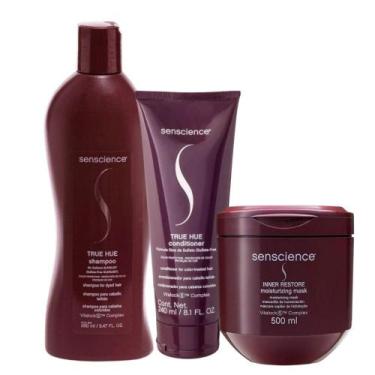 Imagem de Senscience True Hue Shampoo 280ml + Condicionador 240ml + Máscara Inne