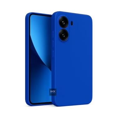 Imagem de Capa Capinha Case Compatível Xiaomi Poco X7 PRO Silicone Aveludada Anti Impacto Reforçada Emborrachado Com Proteção De Câmera Premium (AZUL ROYAL)