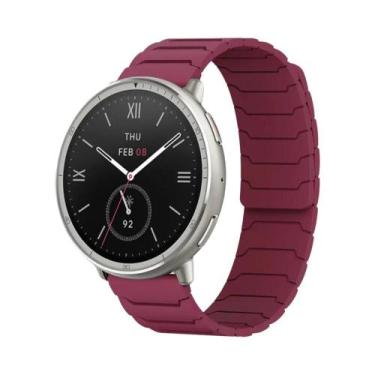 Imagem de Pulseira Magnética De Silicone De 20 22mm Para Amazfit Bip 6 Active 2 
