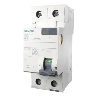 Imagem de Disjuntor Diferencial Residual 1Polo+N 40A 30Ma Ac Siemens