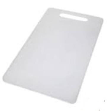 Imagem de Tábua De Corte Carne Churrasco Cozinha Branca Higiênica(20x30x1cm)