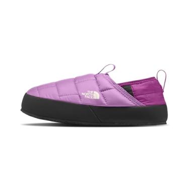 Imagem de The North FACE Tênis de inverno unissex infantil Thermoball Traction Mule II | Chinelo isolado e repelente de água, Dragonfruit/Deep Mulberry, 11 Big Kid