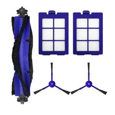 Imagem de Compatible With Anker Eufy RoboVac X8 Series Hybrid Vacuum Cleaner Roller Side Brush Filter Disposable Mop Rag Replacement Parts(5pcs Combo kit)