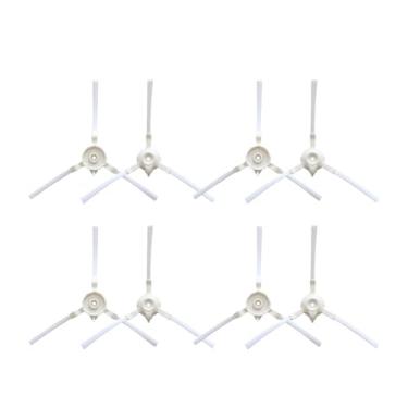 Imagem de Roller Side Brush Filter HEPA Mop Rag Cloth Compatible With Tefal Rowenta Explorer 75 RG7687/RR7687WH Series Replacement Accessories Parts(8 Side Brush)