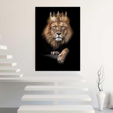 Imagem de Quadros Decorativos com Moldura Salão Beleza Mulheres Dourada Sala Quarto Kit Conjunto 2