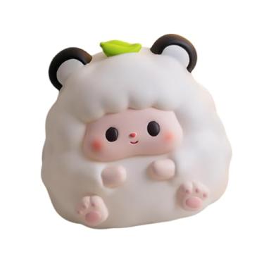 Imagem de MotiveTech Cofrinho em Forma de Ovelha, Estatueta de Ovelha, Item Decorativo E Criativo para Colecionadores, Brinquedo Sensorial com Design de Desenho Animado Pa, 16x14.5x15cm