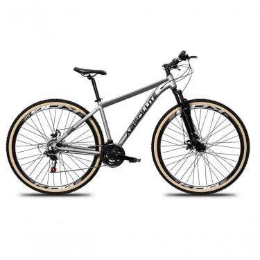 Imagem de Bicicleta Aro 29 Absolute Nero 5 Alumínio Mountain Bike 24v Freio A Disco Garfo Suspensão cinza Tam: 21