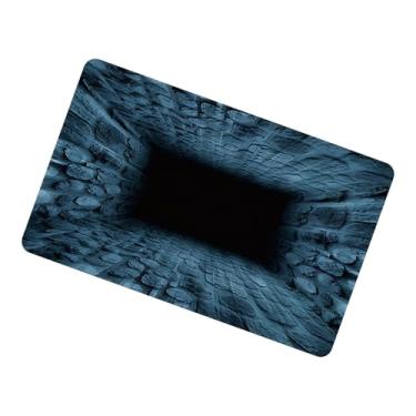 Imagem de Tapete Ilusão De Ótica - 80x50 cm Tapete Antiderrapante de Secagem Rápida | Com Efeito De Buraco Ilusório - Para Entrada Sala De Estar Quarto Hall Decoracão Festa Aniversário