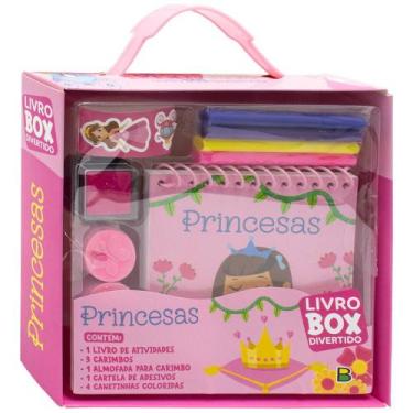 Imagem de Livro - Livro-BOX divertido! Princesas