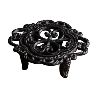 Imagem de DimyFew Aquecedor de Bule, Acessório para Jogos de Chá, Design Vintage, Suporte Estável para, Hotel E Terraço, Estilo a