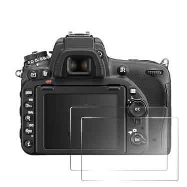Imagem de pssped 2 peças protetoras de tela compatíveis com câmera Nikon D750, película de vidro temperado transparente de dureza 9H para fotógrafos, antiarranhões e impressões digitais