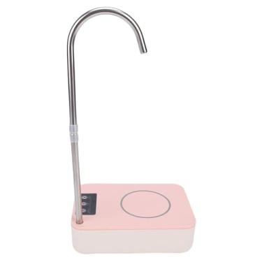 Imagem de Depisuta Dispensador de água de Mesa, Bomba Elétrica Portátil para Garrafa de água Com Bico Giratório de 360 ​​graus e Mangueira de Qualidade Alimentar, para Garrafas Universais de 5 3 2 (PINK)