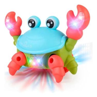Imagem de Caranguejo Musical com Som, Luz e Movimento  Brinquedo Ideal para Pres