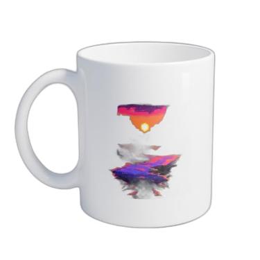 Imagem de Caneca Xícara de Café Porcelana 300ml Neon Submarino