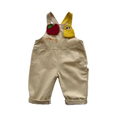 Imagem de Macacões De Outono Para Bebês De 0 a 3 Anos Com Estampa De Maçã E Pêra