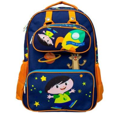 Imagem de Mochila de Costas Escolar Infantil Yins Kids O Show da Luna Cor: Marin