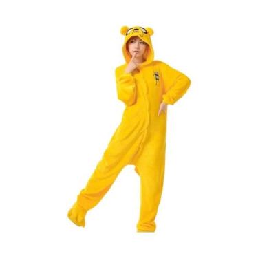 Imagem de Fantasia De Halloween Para Adultos, Kigurumi De Finn E Jake, Pijamas D