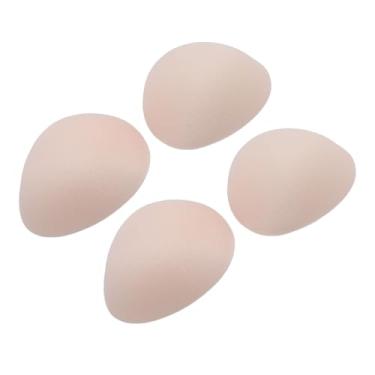 Imagem de Yinhing 2 Pares de Sutiãs Acolchoados Premium Com Formato Triangular, Almofadas de sutiã Grossas e Sem Costura para Trajes de Banho e Biquínis, Ideais para Realçar Curvas e Fornecer Suporte Confortável, Tamanho de 6 Cm