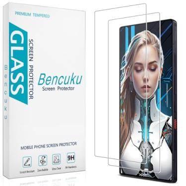 Imagem de Bencuku Pacote com 2 películas projetadas para ZTE Nubia Red Magic 11 Pro/11 Pro+ protetor de tela de vidro temperado, antiarranhões, sem bolhas